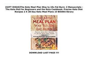 Simple One Week Keto Meal Plan